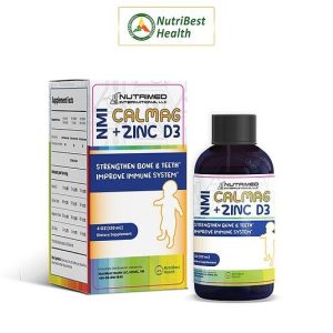 NMI CalMag + ZincD3 – Syrup uống hỗ trợ giúp xương, răng chắc khỏe