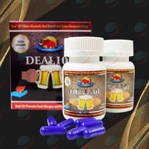Deal 101 – Viên Uống Giải Bia Rượu Nhập Khẩu Mỹ, Giải Độc Gan (2 lọ 15 viên)