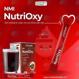 NMI Nutrioxy họp và gói NMI edit có ly