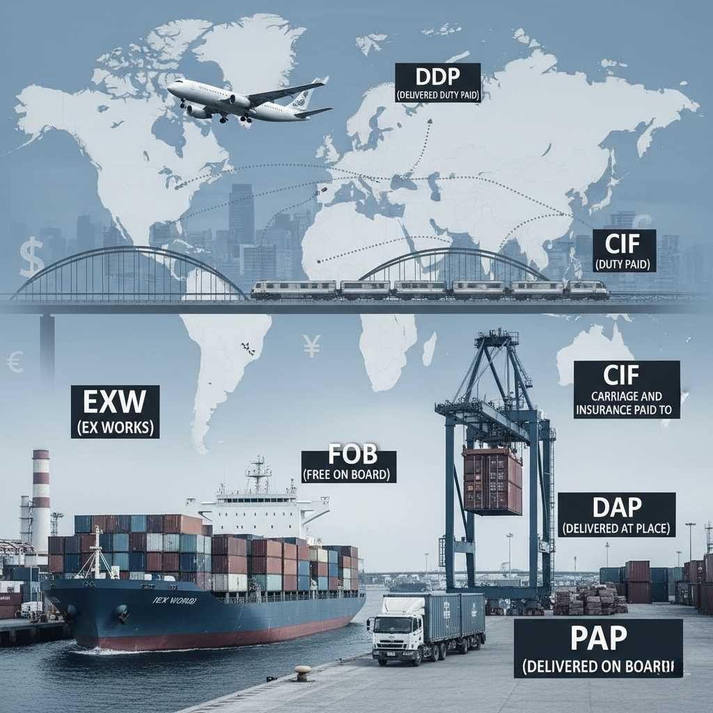 Các thuật ngữ phổ biến có trong incoterms