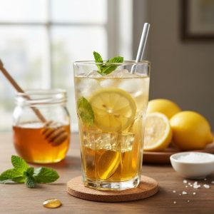 Cách giải rượu bia bằng chanh mật ong