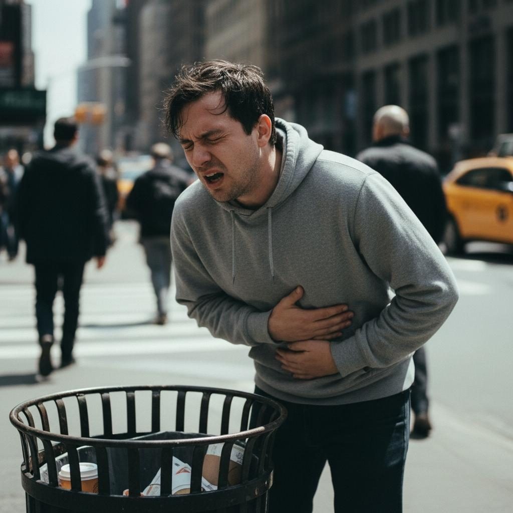 Cách giải rượu khi nôn ra mật vàng