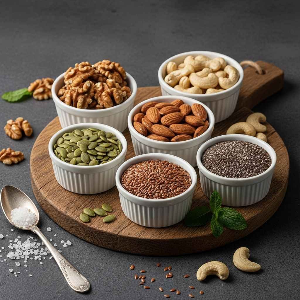 Một số loại hạt giàu dinh dưỡng được sử dụng trước khi uống rượu bia