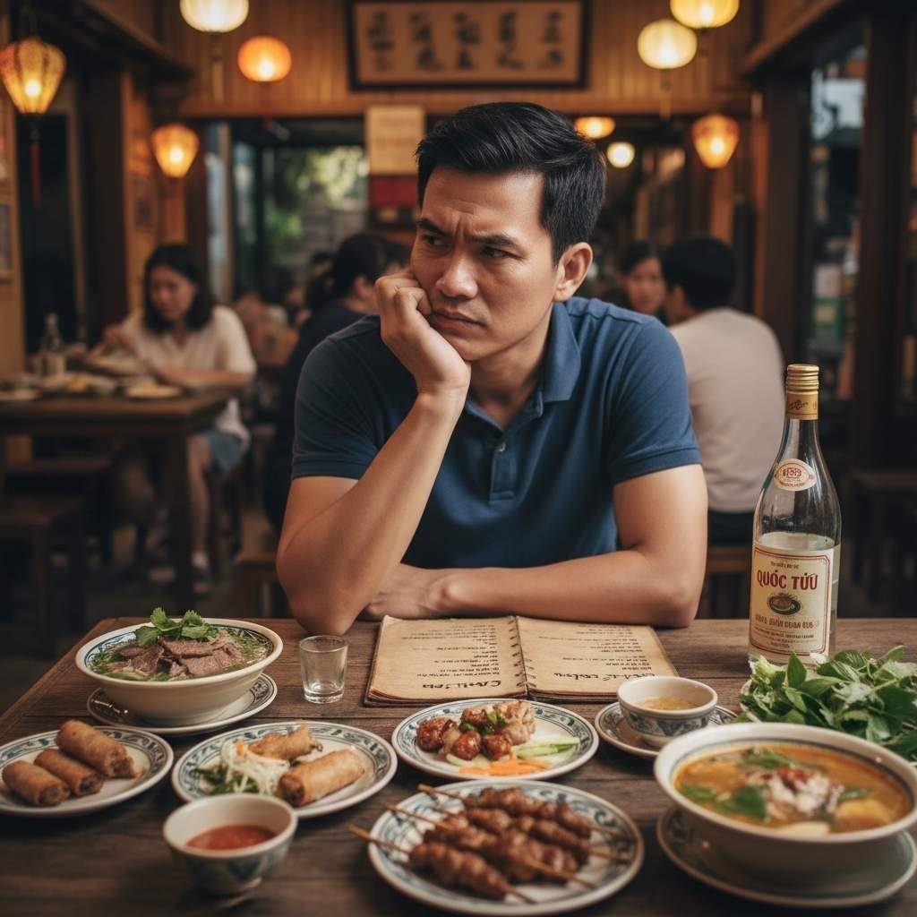 Nên lựa chọn ăn gì trước khi uống rượu bia?