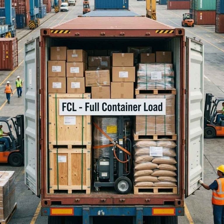 FCL là gì? Quy trình xuất khẩu hàng FCL - HHB Group