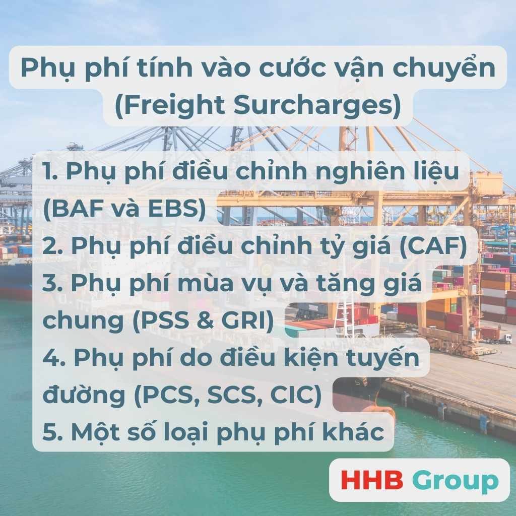 Có những loại phụ phí nào trong vận chuyển quốc tế? 2 Một số loại phụ phí tính vào cước vận chuyển mà doanh nghiệp cần biết