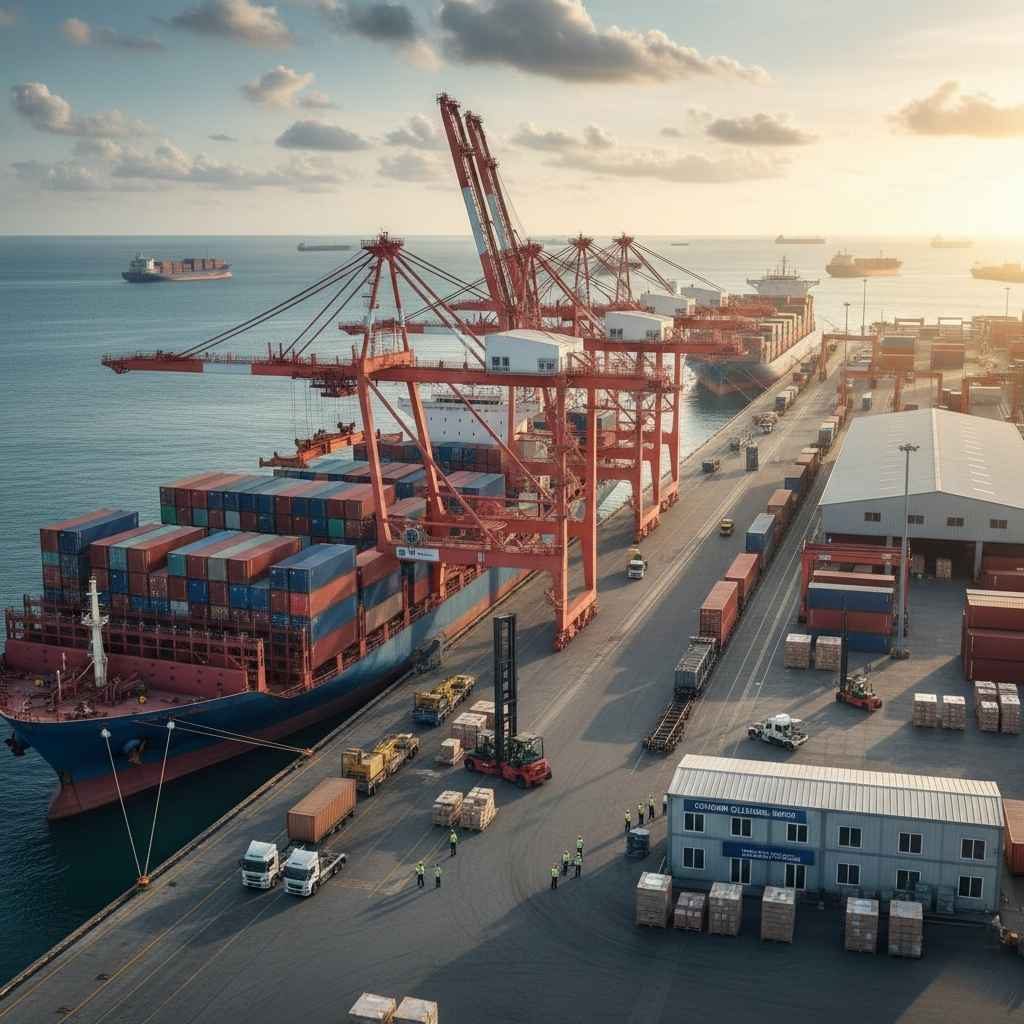 Quy trình giao nhận hàng hóa có vai trò quan trọng trong thương mại quốc tế